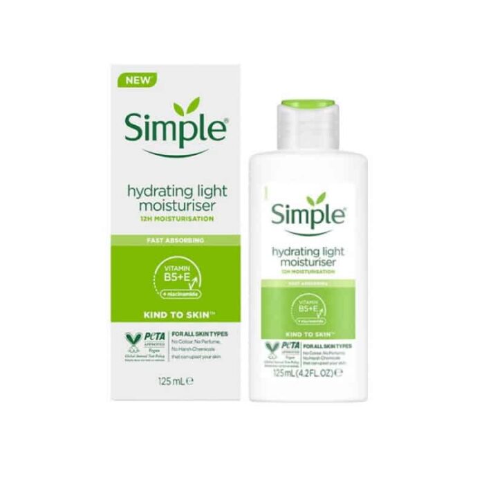 Simple Kind to Skin Hydrating Light Moisturiser 125ml - Image 1